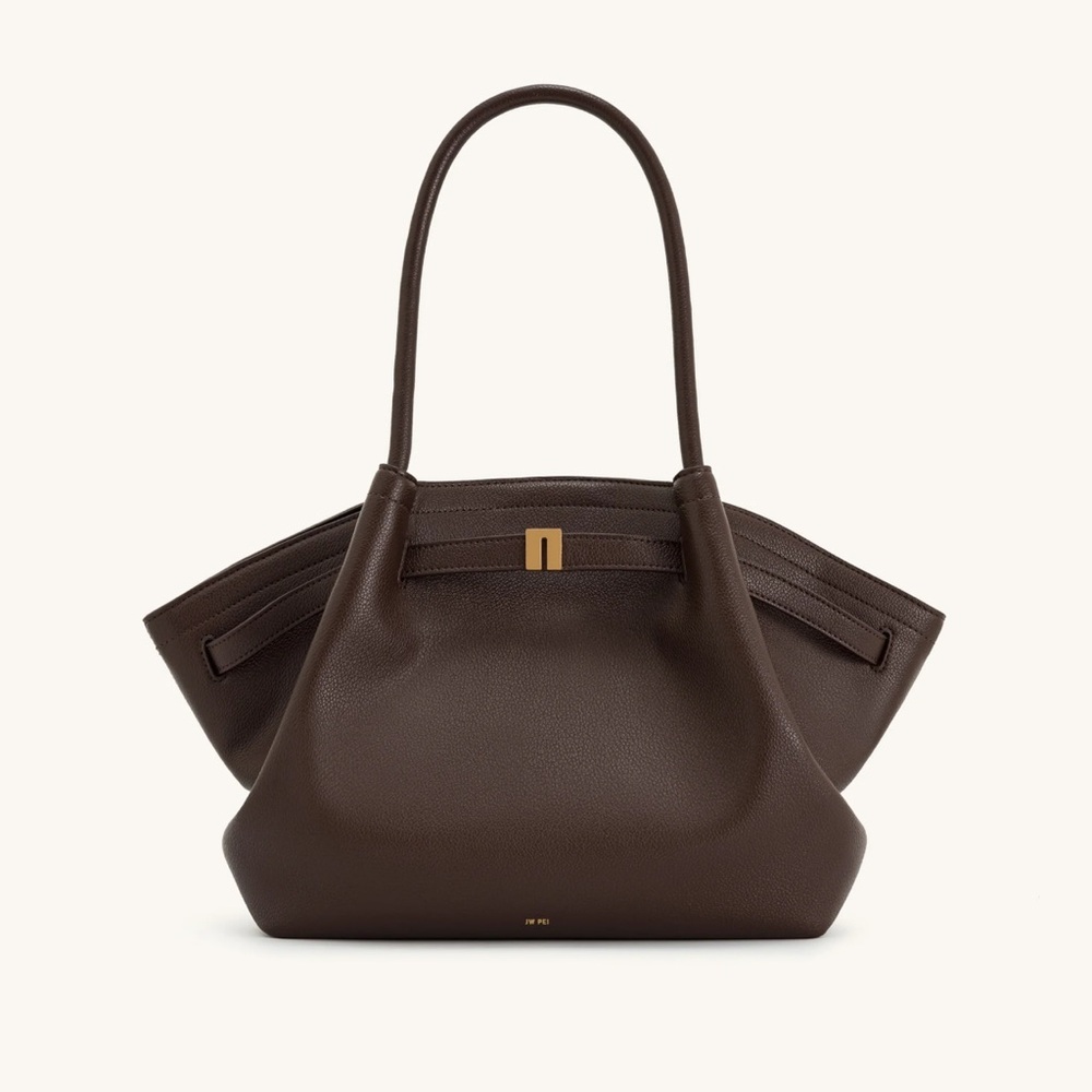 JW PEI Dark Brown Tote Bag